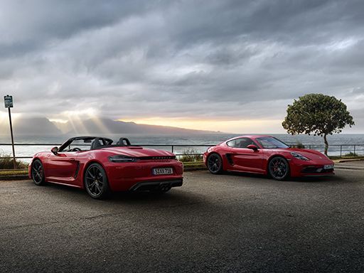 Kurvenhunger. Die neuen 718 GTS Modelle.