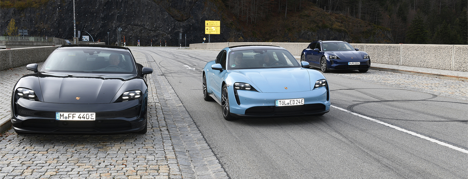 Events 2022 Electrified Tour mit Taycan Showcars Porsche